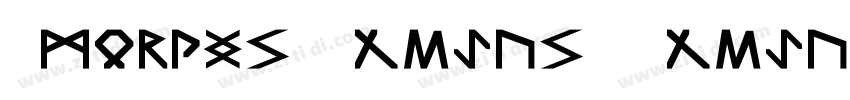 Stencil-Normal Norma字体转换
